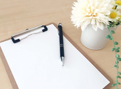 ご来院・問診表の記入(約5分)