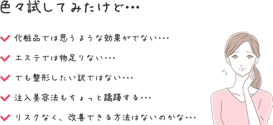 色々試してみましたが...